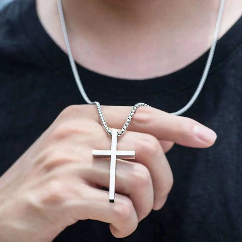 Cross Necklace for Men Women