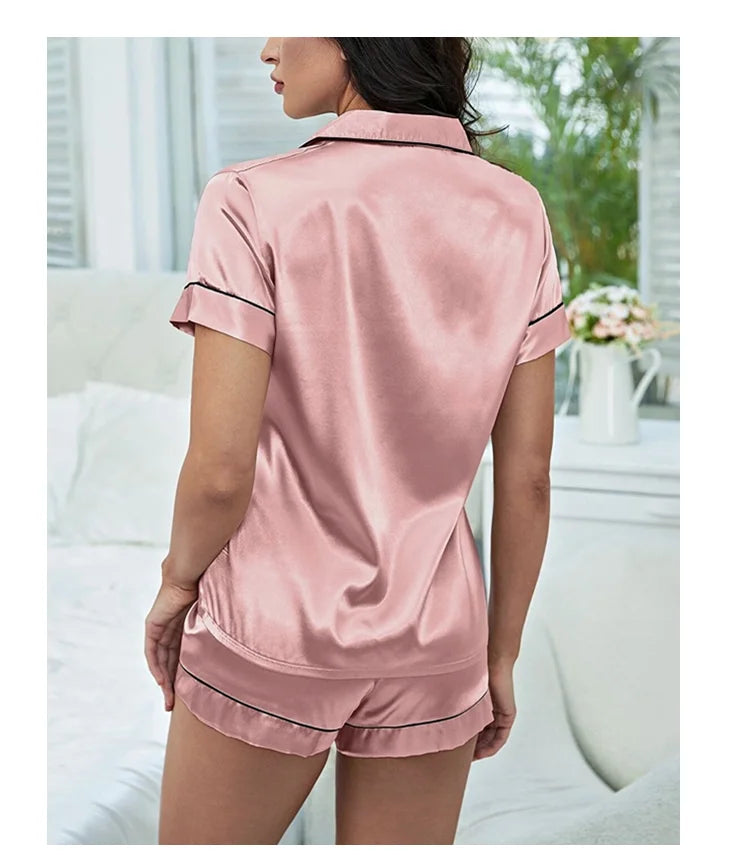 Pajama Set Satin-Lily