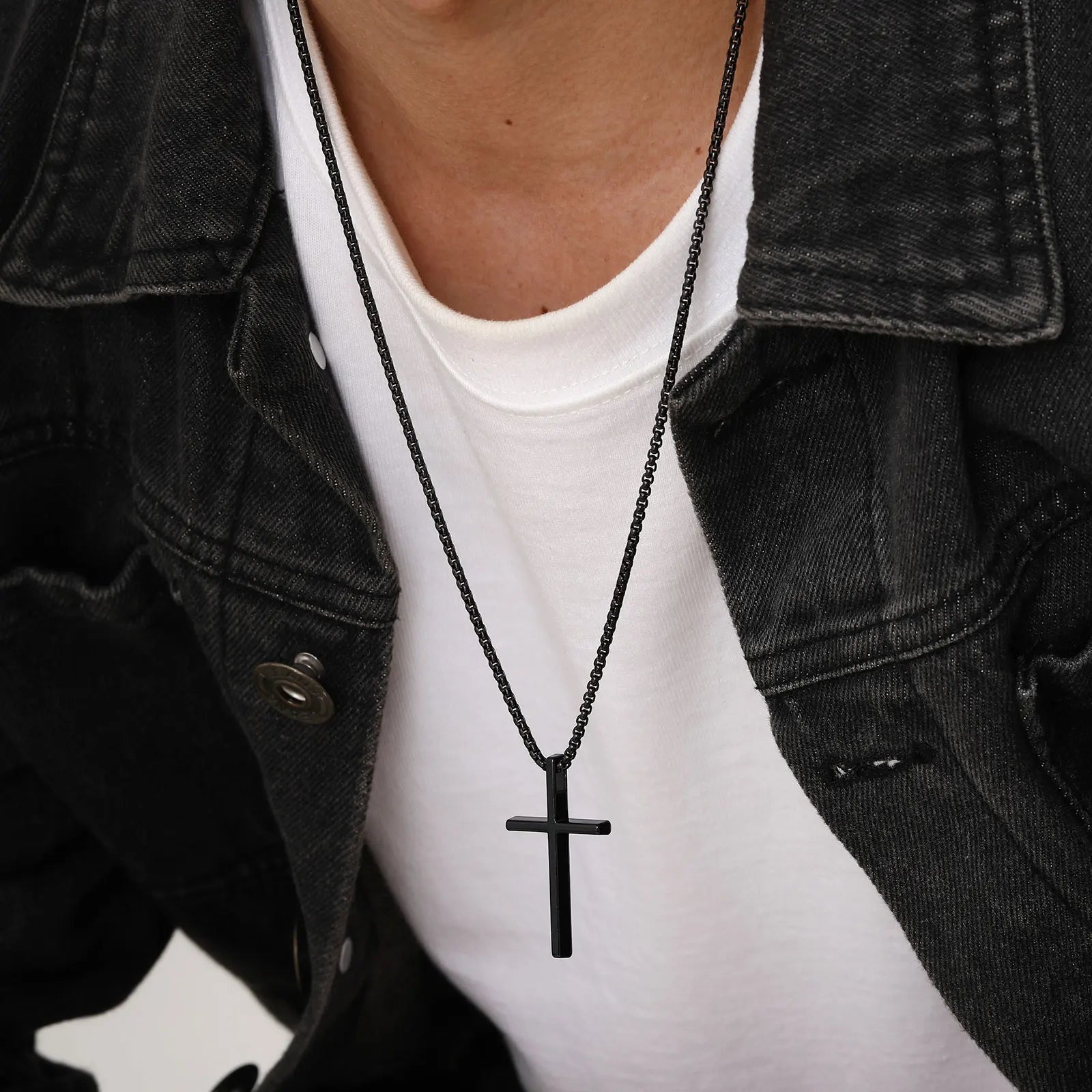 Cross Necklace for Men Women