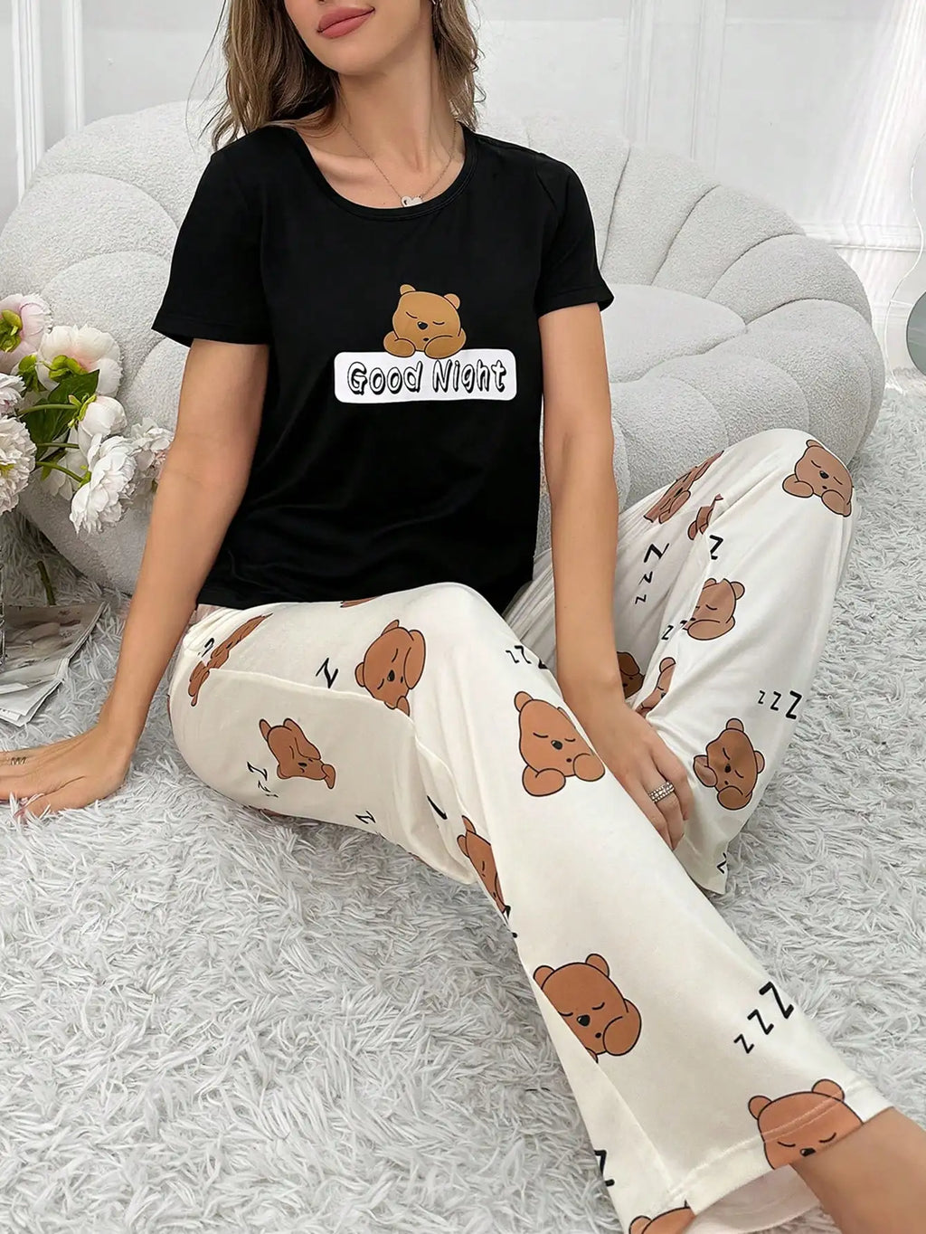 Pajamas Cartoon-Ava