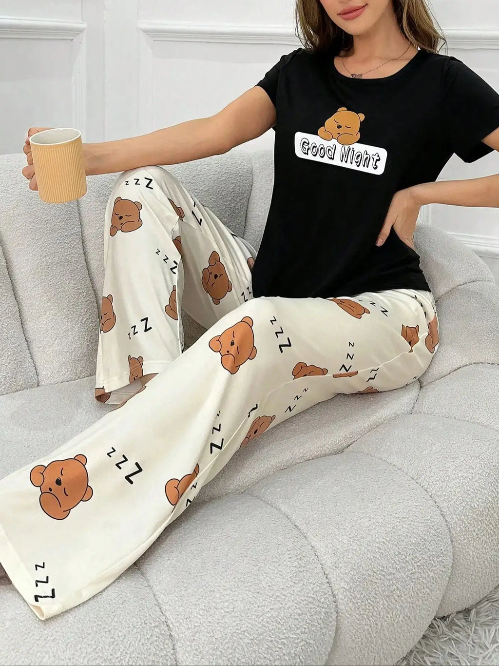 Pajamas Cartoon-Ava
