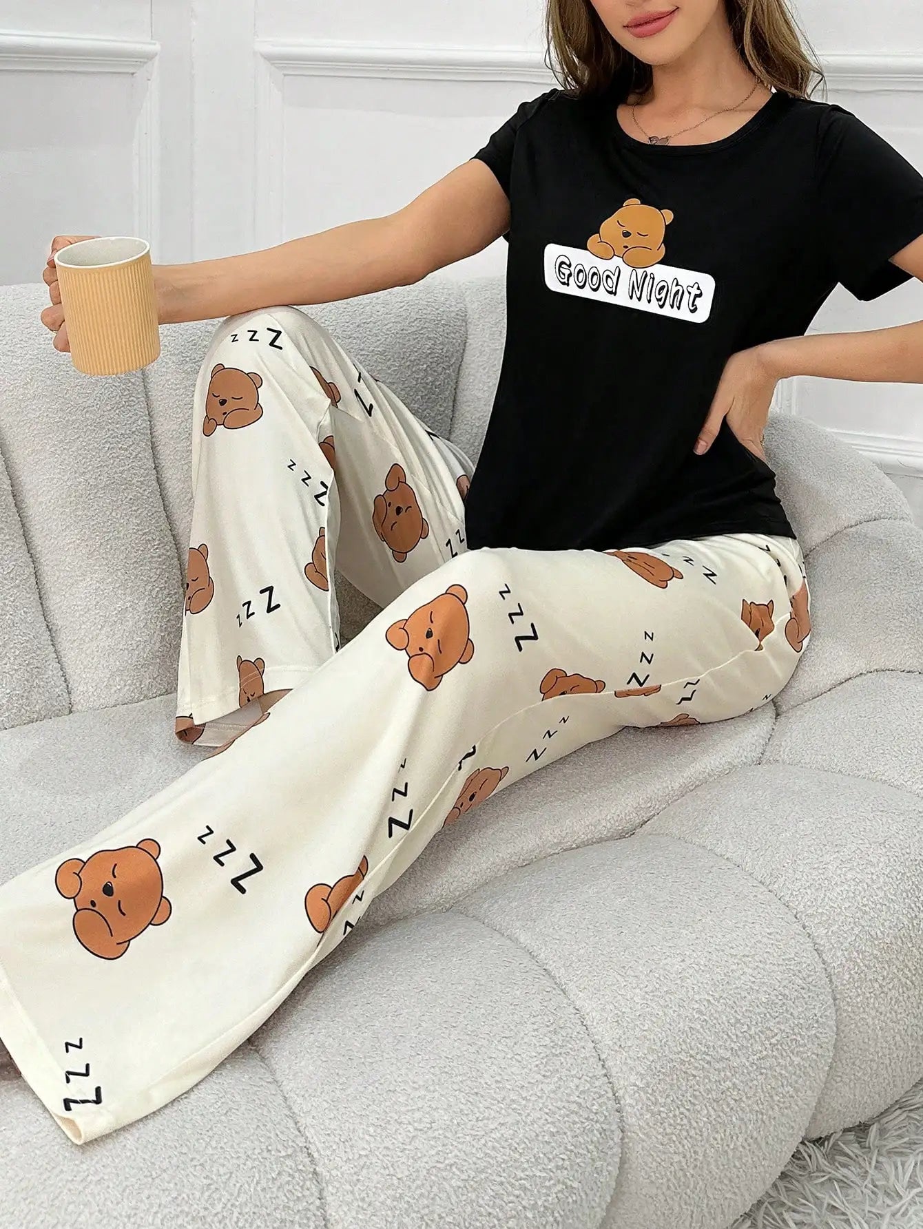 Pajamas Cartoon-Ava