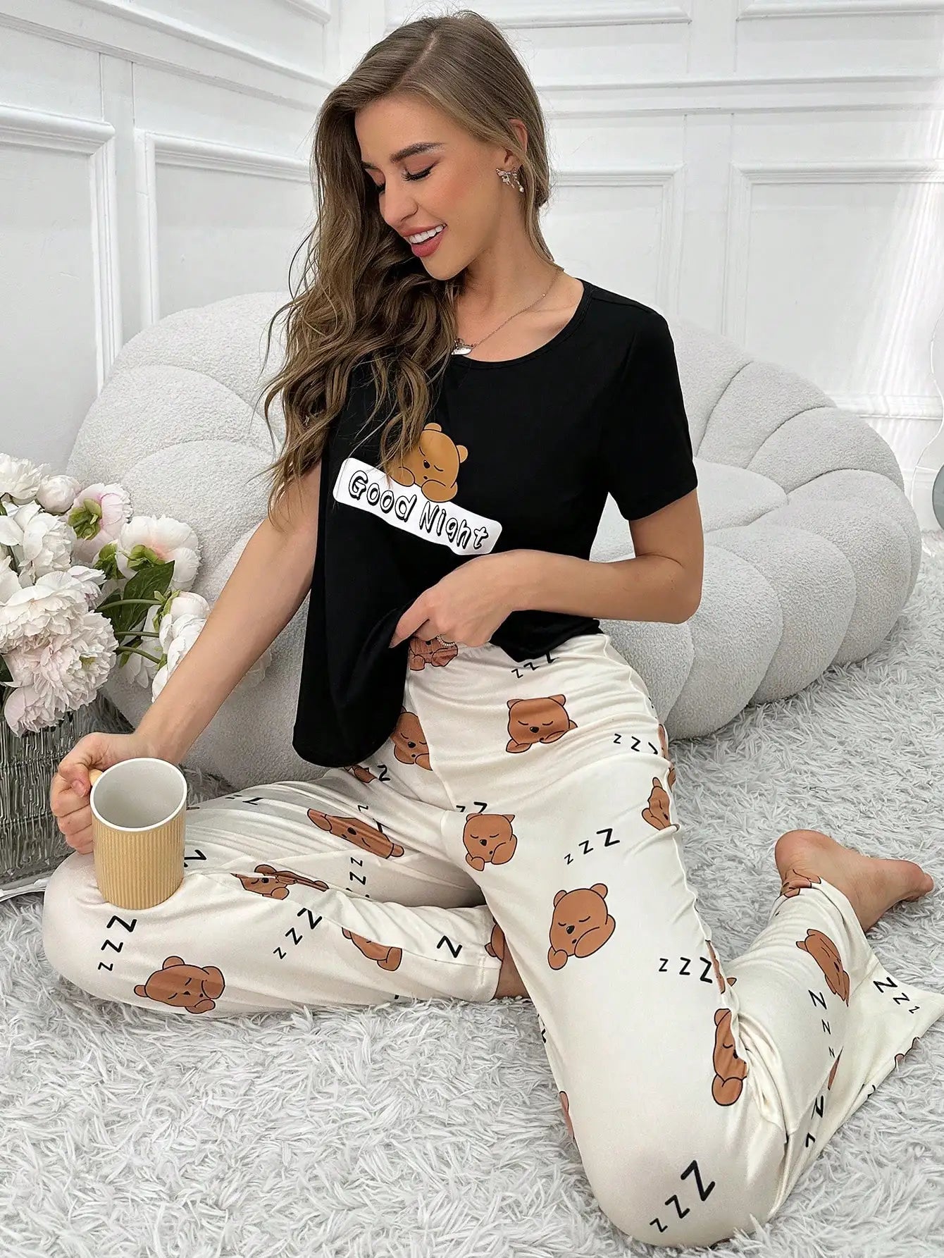Pajamas Cartoon-Ava