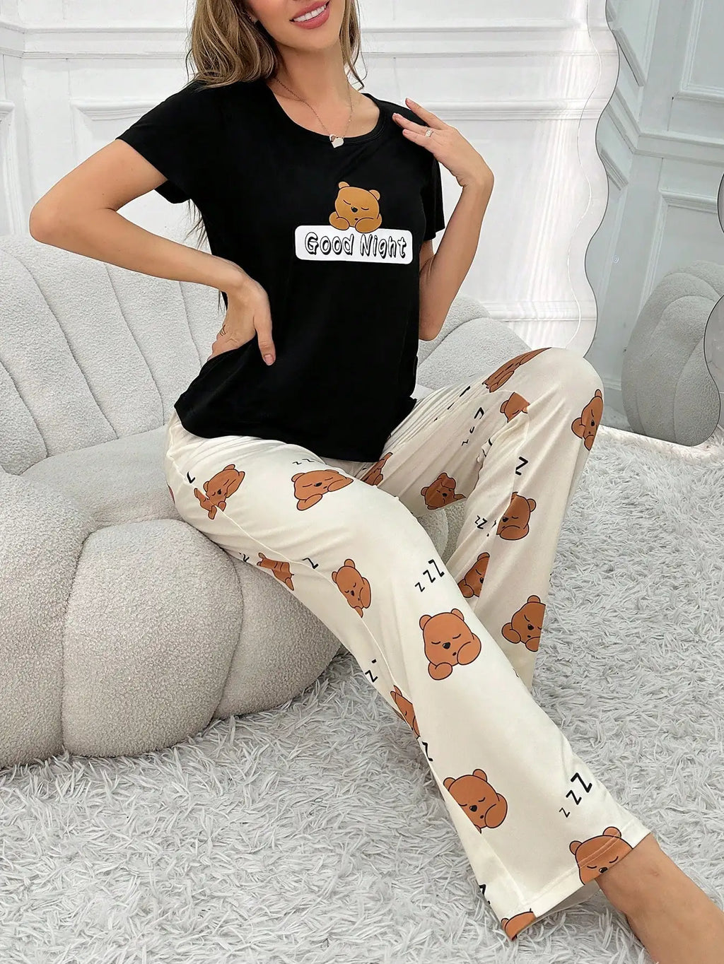 Pajamas Cartoon-Ava